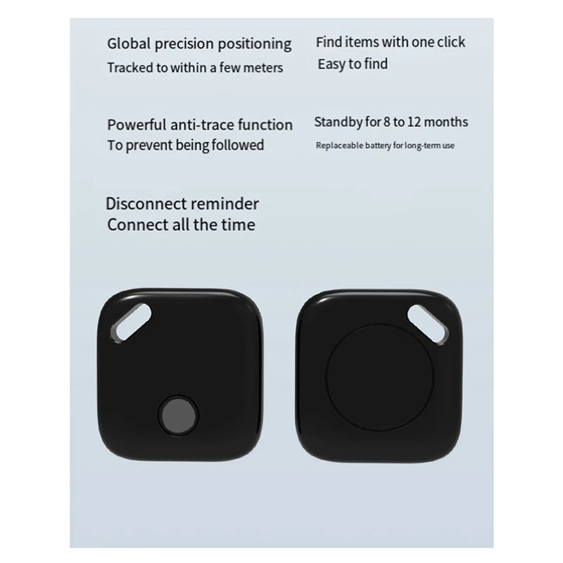 For Apple Dedicated Itag Wireless Locator Elderly Children Pet Anti-Lost Prevention GPS Positioning, D