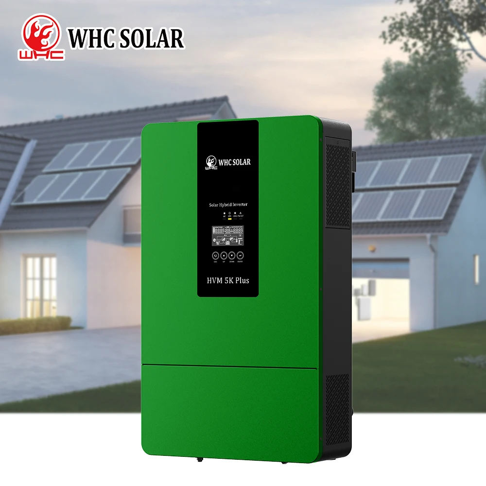 

Whc Solar Inverter 5000W Hybrid Solar Inverter Power Pure Sine Wave Off Grid Solar Hybrid Inverter With Parallel