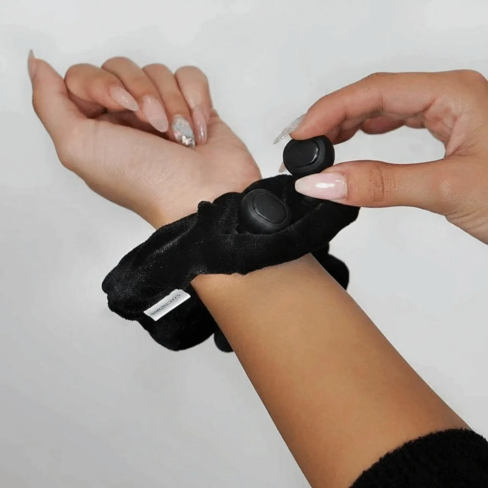Cute Hidden Closure Basic Hair Rope Secret Pocket High Elasticity Rubber Band ​​Velvet Hair Ring Elastic Hair Bands Girl