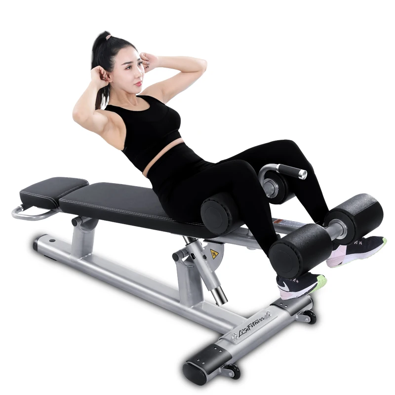 Fitness Equipment for Sit-Ups Adjustable Multi-Function Oblique Supine Board Abdominal Muscle Aid Trainer Commercial