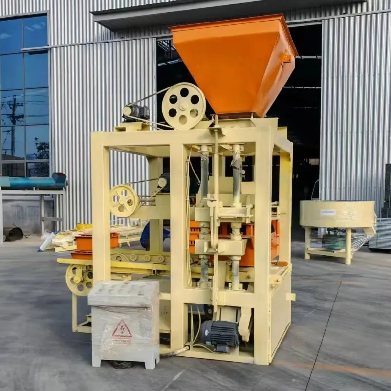 block-making machines Semi Automatic High Efficiency Easy Operation Brick Molding Machine Concrete Hollow Brick Making