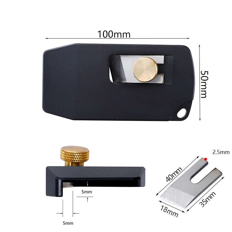 Hand Planer Knife Steel Sealing Trimming Scraper Edge Banding Machine WoodworkingManual Tools Edge Trimmer