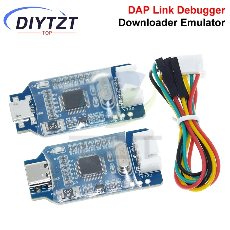 OB ARM محاكي مصحح الأخطاء مبرمج محاكاة تنزيل استبدال V8 SWD M74 STM32 تحميل لـ Arduino J-Link TYPE-C USB