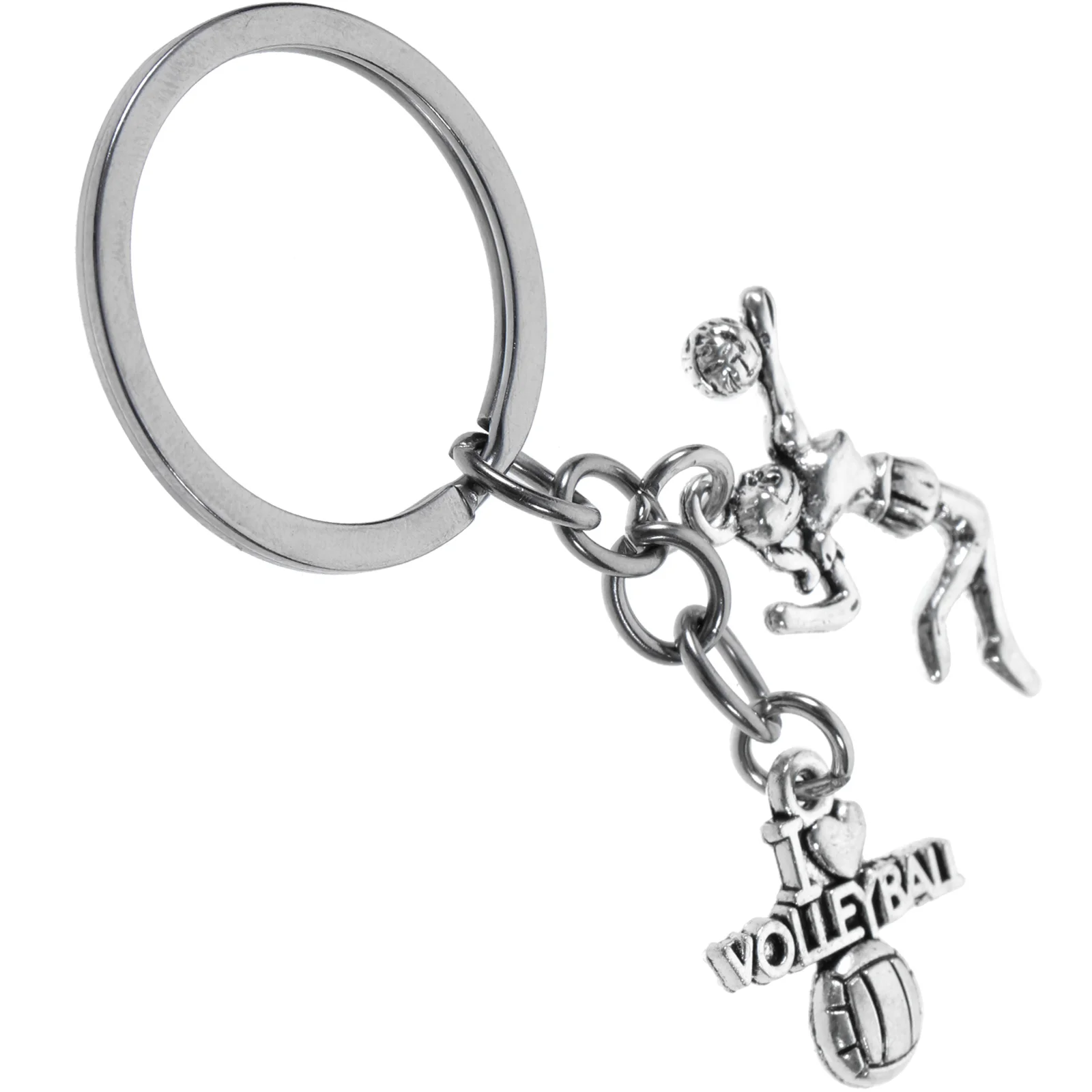 

Multi-function Key Chain Decorative Volleyball Keychain Portable Keychain exquisite volleyball keychain