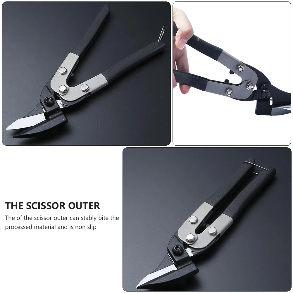 Tin Shears Durable Cutting Scissors Steel Iron Tool Industrial Manual Garden Tools Chrome Vanadium Stainless Snips Labor-saving