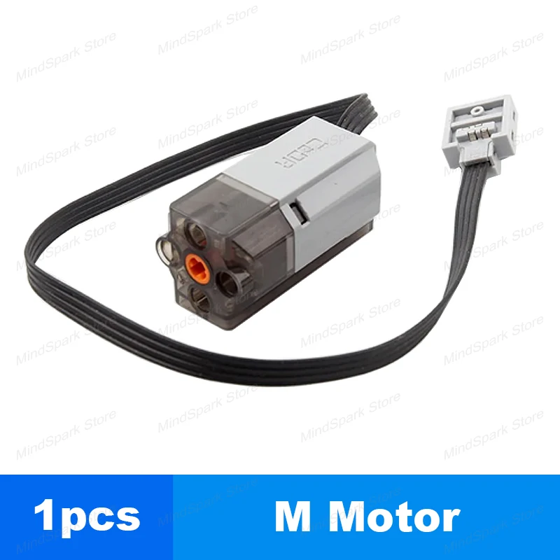 Bloques de construcción de Motor M de alto Torque, piezas de potencia, actualizaciones, funciones de potencia MOC mecánicas para bricolaje, coche teledirigido, Robot, modelo de juguete