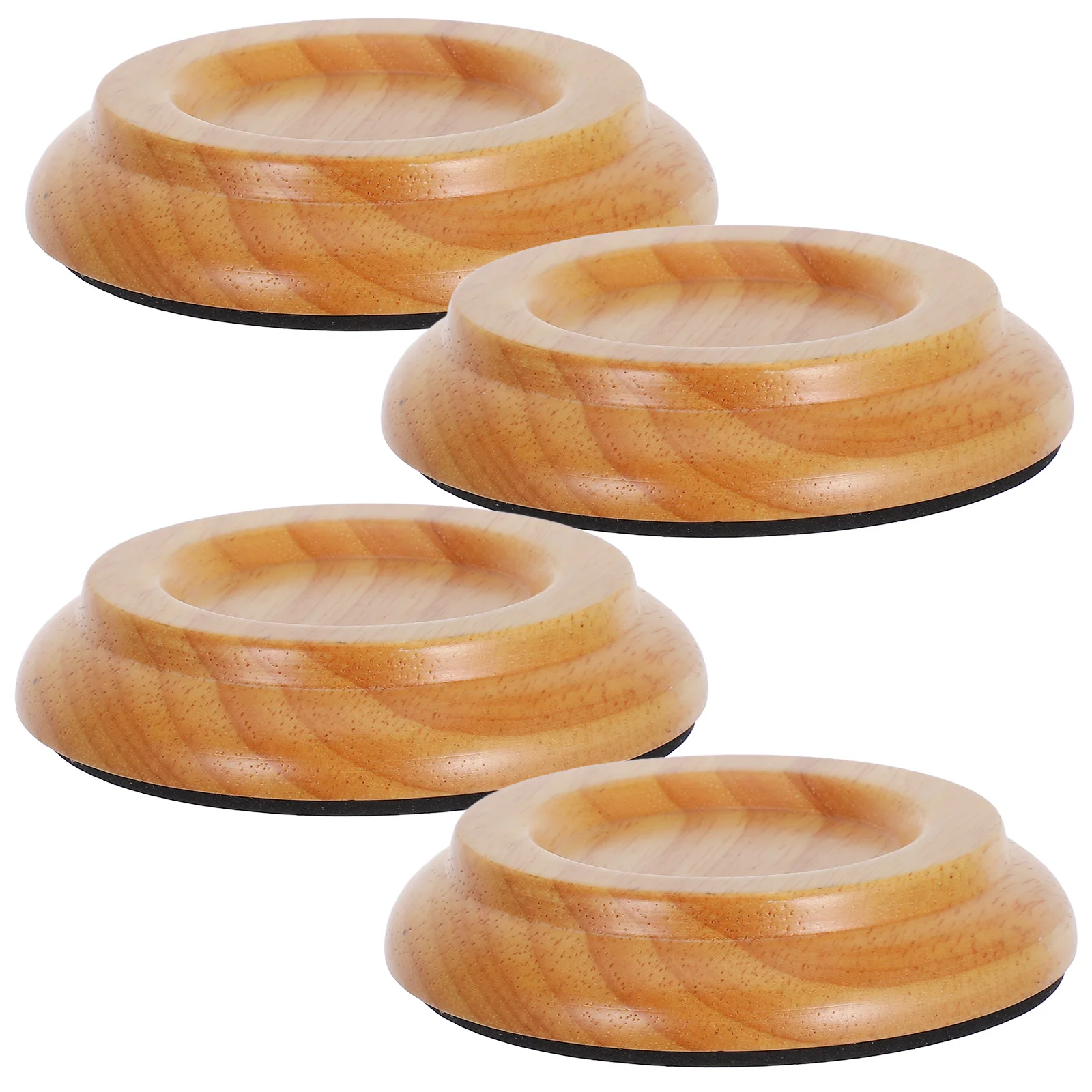 

4pcs Piano Foot Pads Anti noise Thick Non skid Floor Mats for Hardwood Tiles Carpets Leg Caster Cups Pedal