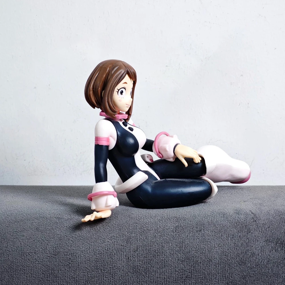 Anime MHA Figure Toga Himiko Action Figures Sitting Uraraka Ochako Figurine PVC Beauty Model Look Up Figure Toga Himiko Toy Gift view 2