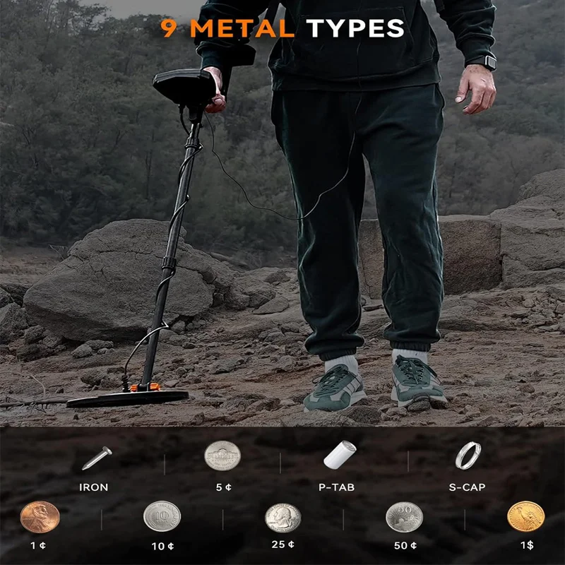 Pro X11 Metal Detector Professional Underground Depth Search Finder Gold Silver Detector Treasure Detecting Pinpointer