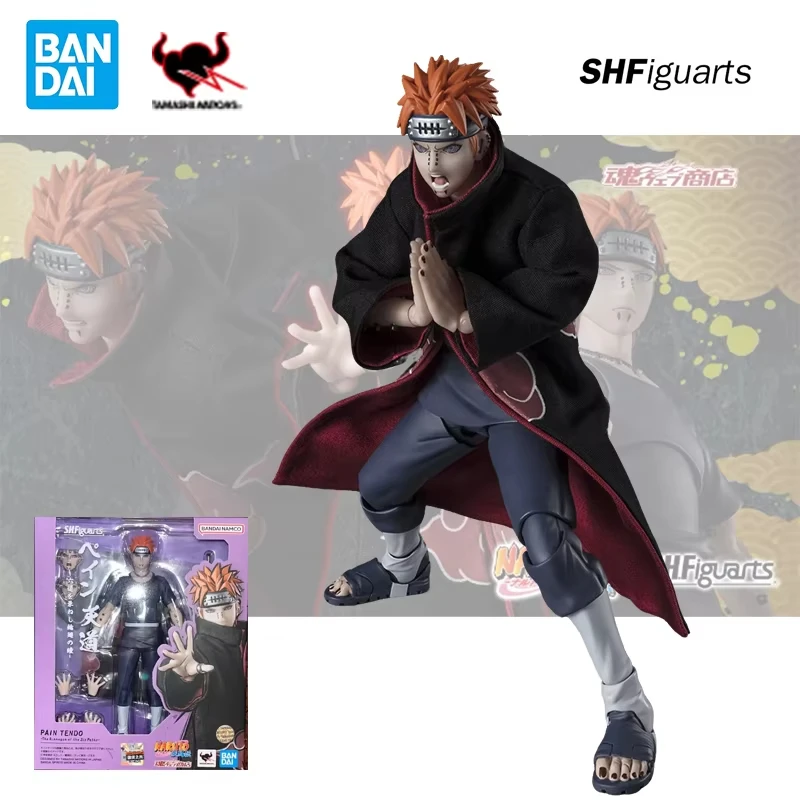 

In Stock In Stock Bandai S.H.Figuarts Naruto Pain Anime Action Figurine Model Desktop Ornament Boys Toy Kids Festival Gifts