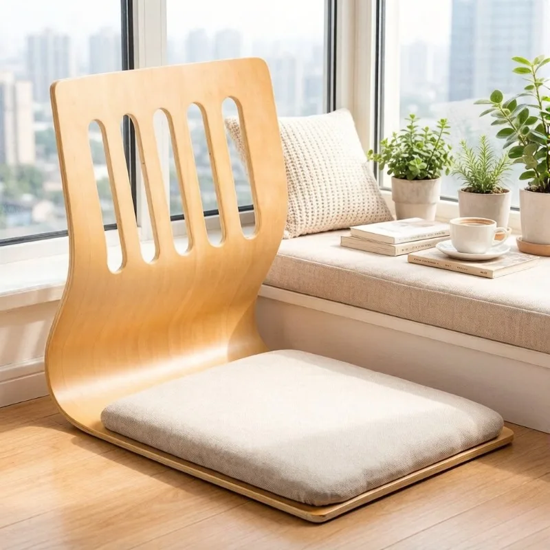 

Legless Tatami Chair, Korean Style Bay Window Leisure Bench for Bedroom Dormitory