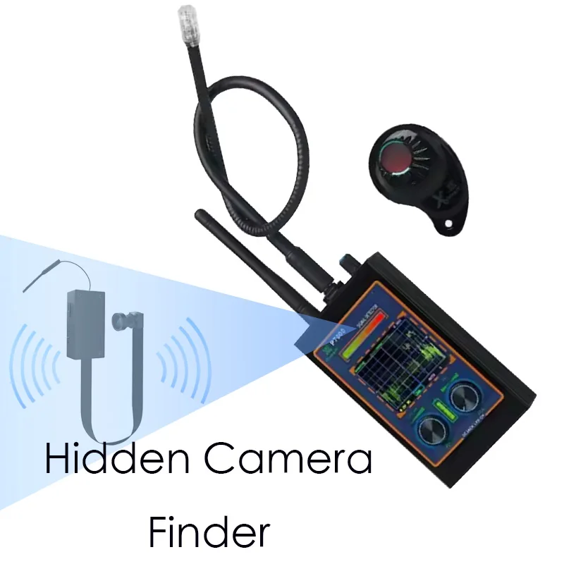 Professional P7000 Privacy Guard, 1MHz-12GHz, Hidden Camera GPS Tracker RF Signal Detection Device Anti Spy Privacy Protector