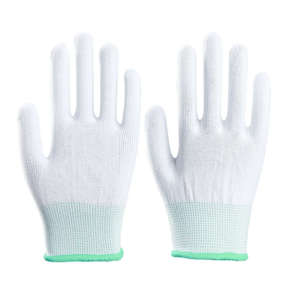 Guantes antiestáticos ESD para trabajo electrónico, protección de mano de obra de alta calidad, venta al por mayor, 1 par