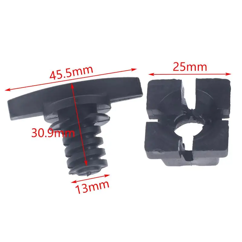 1Set Trunk Seal Screw Thread Buckle For 3/5/7 Series E31 E34 E39 E46 Tool Box Screws Tool Box Knob Base