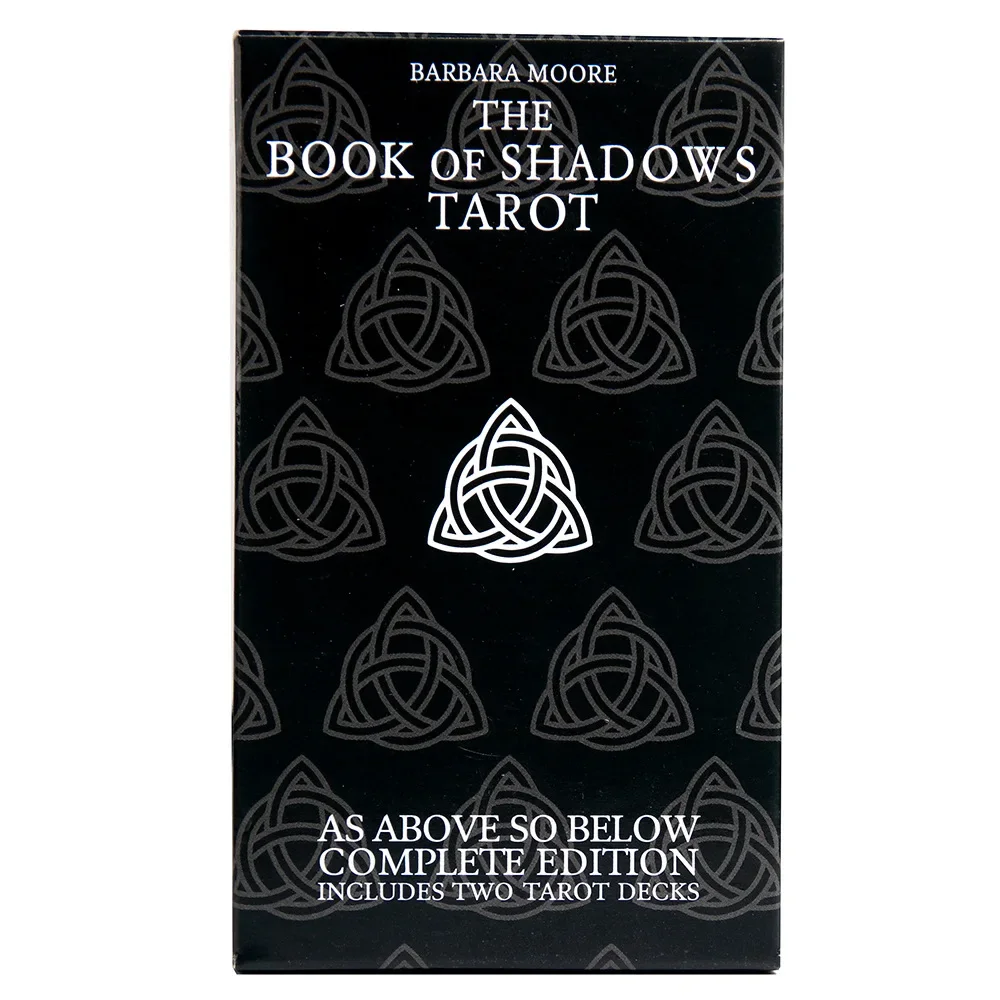 The Book Of Shadows Tarot cards Complete Kit Cards Fortune Guidance Telling Divination Tarot Deck Dark Mansion Tarot