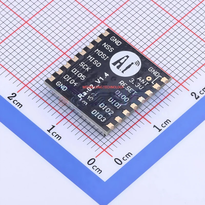 RA-02 433MHz LORA spread spectrum wireless module ultra-long range 10KM SX1278