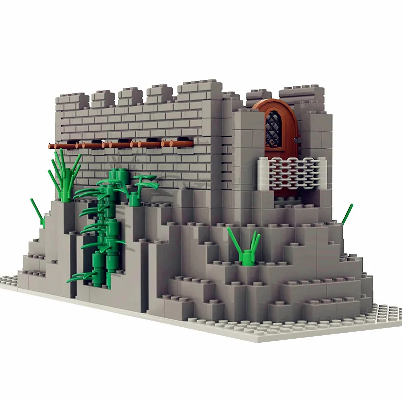 

Moc WW2 Fort Cannon Military Weapons Building Blocks Kit Boy construction bricks Toys For Christmas Gifts
