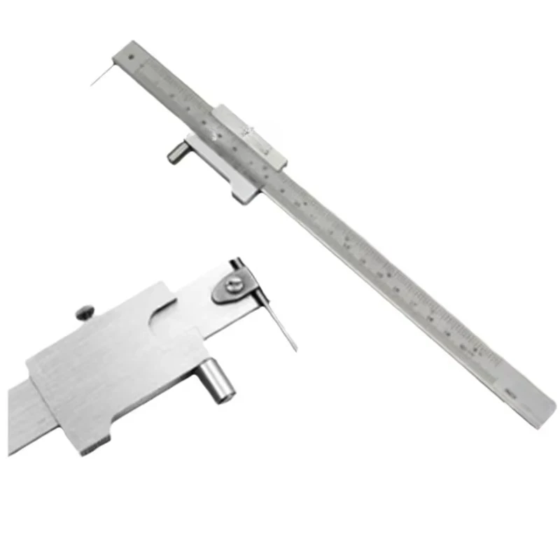 200-500mm Marking Vernier Caliper with Carbide Scriber Parallel Gauging Ruler Measuring Instrument Tools Send  Needle & Calipers