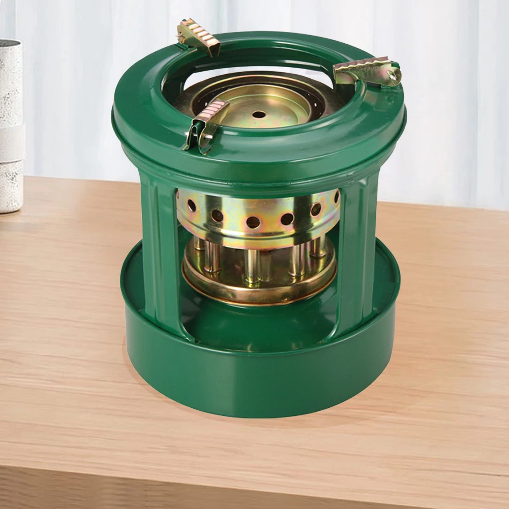 

Kerosene Stove Iron Outdoor Stoves Portable Mini Camping Stoves 8 Wicks Multipurpose Camp Equipment for Picnic Hiking