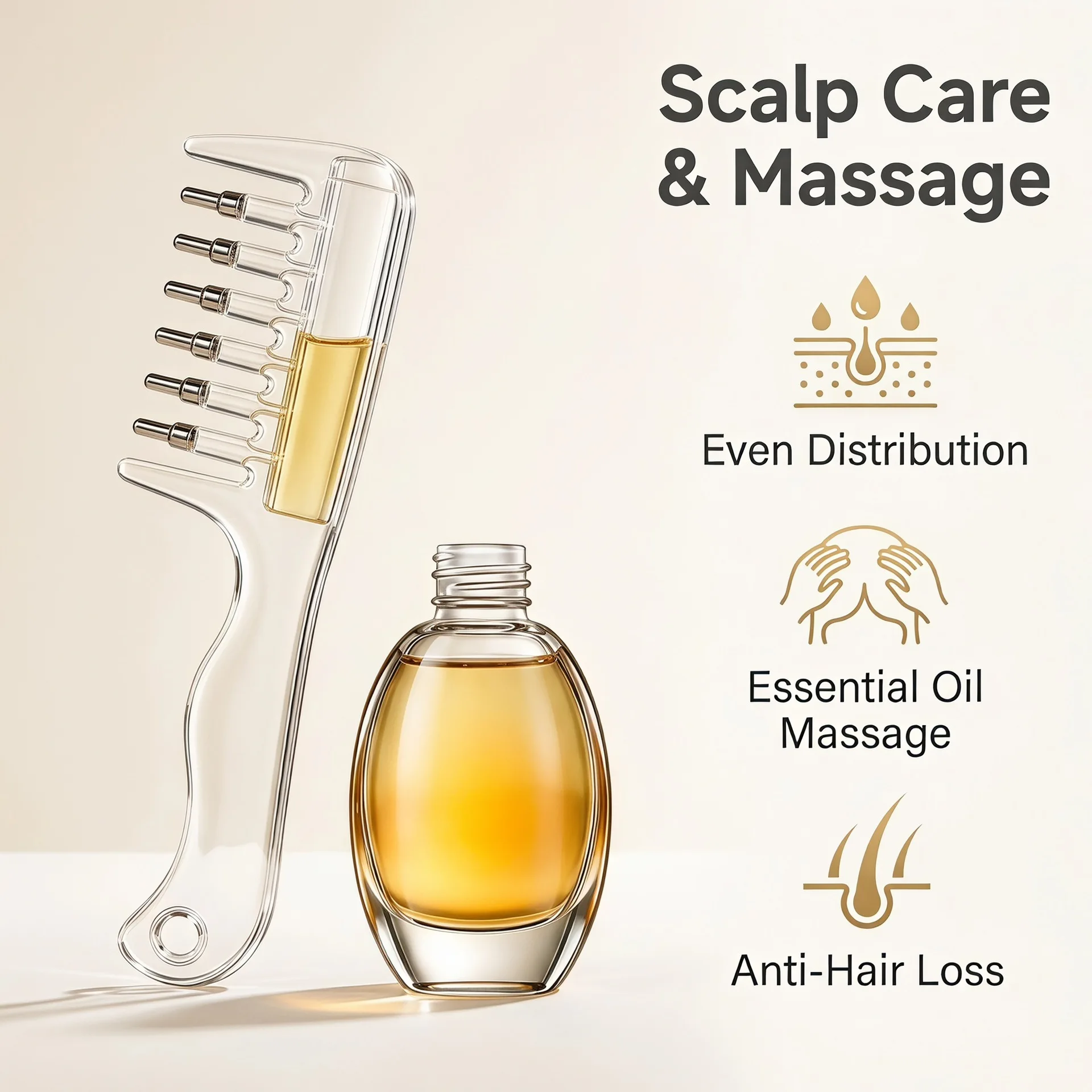 Pettine per massaggio con olio - House Hair Care recensione e prezzo