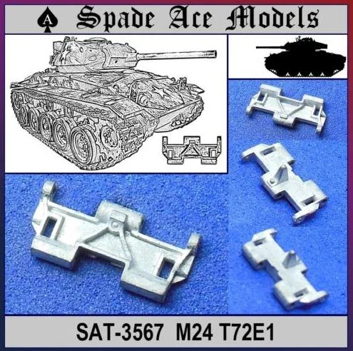 

Металлический трек Spade Ace модели SAT-35167 1/35 US M24 T72