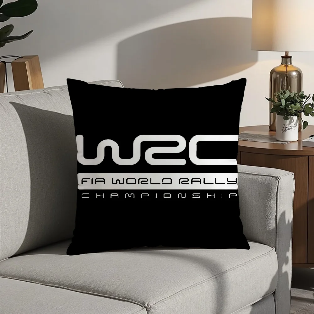 WRC Rally R-Racing Pillow Case Plush Fabric Soft  Pillowcase Double Sided Print Cushion Cover Household Gifts