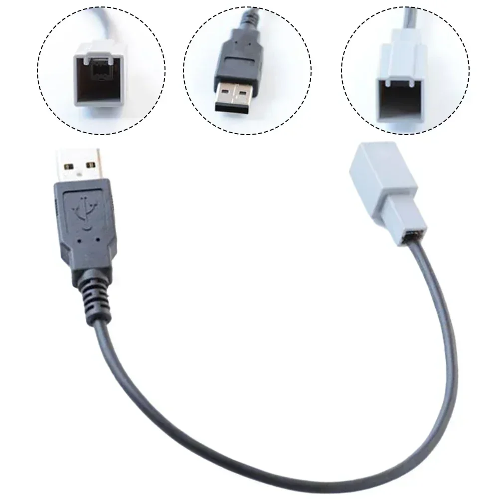 

Car USB Line Input Cable IMC AUDIO For Toyota For Mazda For LEXUS USB Head Busbar Port Adaptor Car Accessories