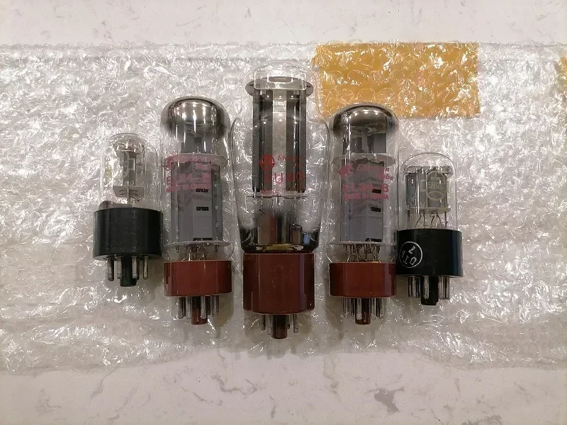 2020 Nobsound Home Audio Single End 5U4G+EL34-B+6H9C Tube Amplifier DIY Kits Stainless Steel Case Power Ouput 13W*2 AC110V/220V