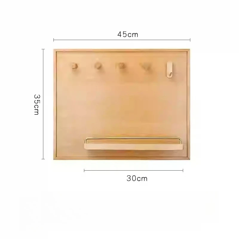 Solid Wood Circuit Cover Decorative Switchboard Art Entryway Panel Hideaway Rack Utility Cabinet Concealment Frame