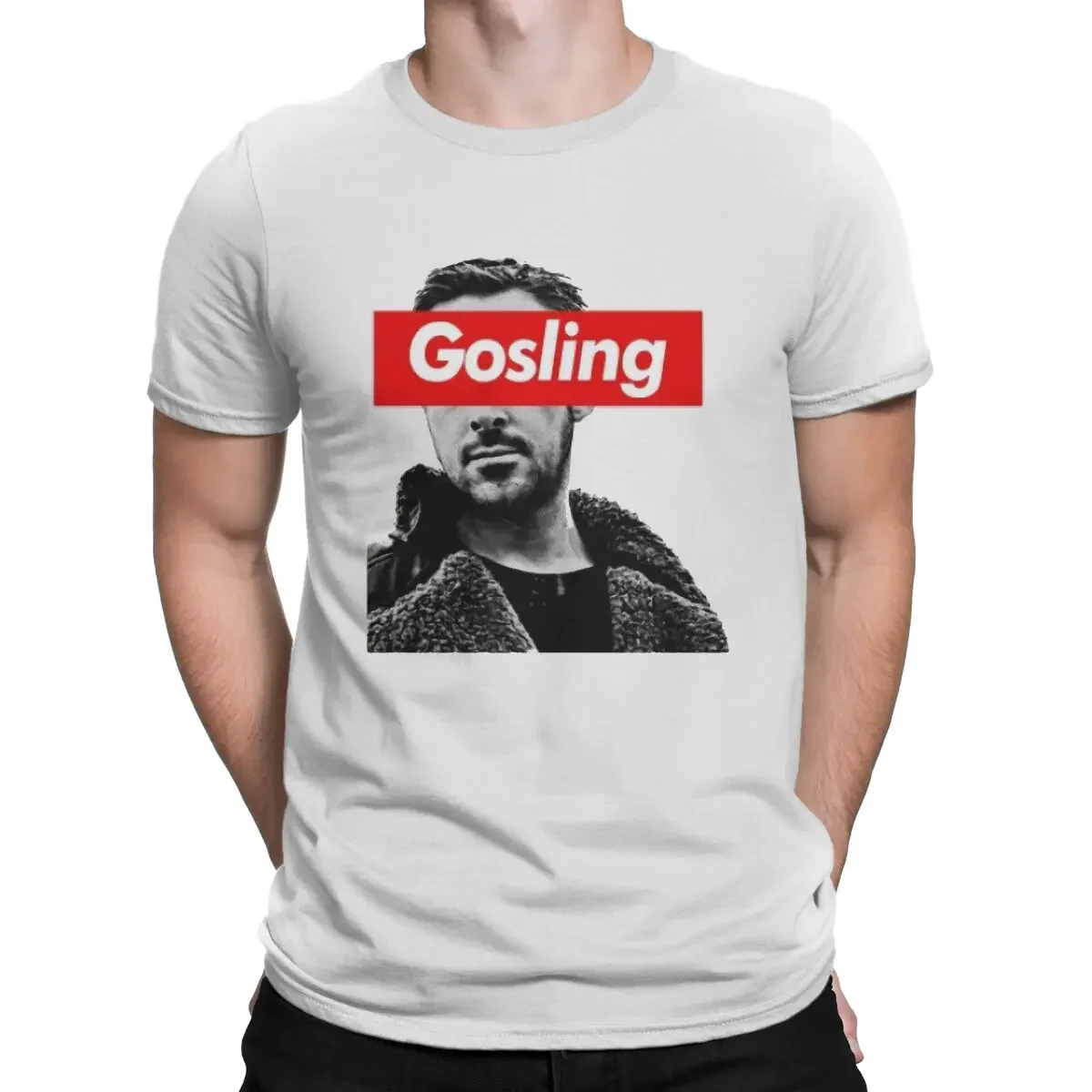 Cool S-Supremes Ryan Gosling Fun Novelty print trend Fashion Street summer comfortable unisex crew neck short sleeve T-shirt