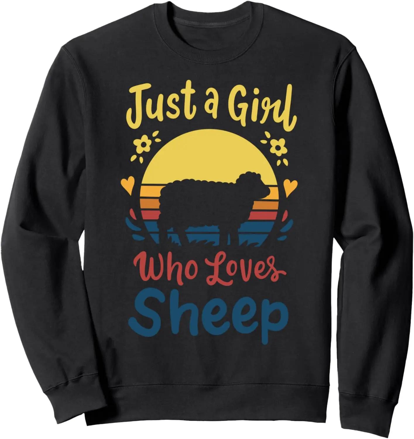 

Толстовка Sheep Just a Girl Who Loves Sheep