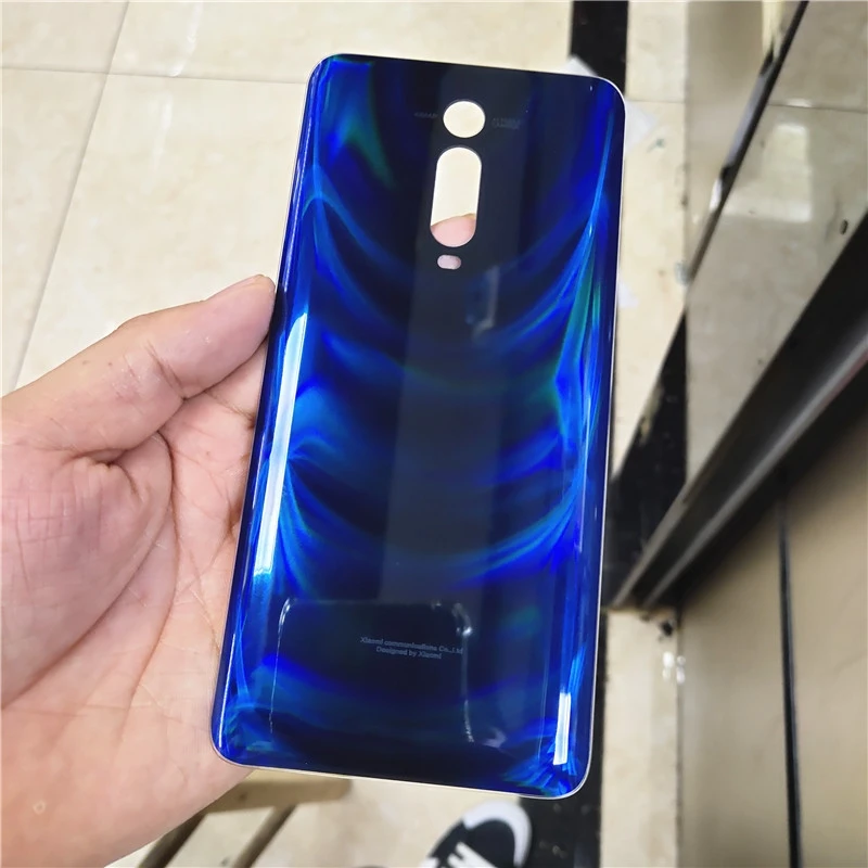 Back Glass Cover For Xiaomi Mi 9T MI9T Pro Back Battery Housing Door Replacement Case Rear Back Cover