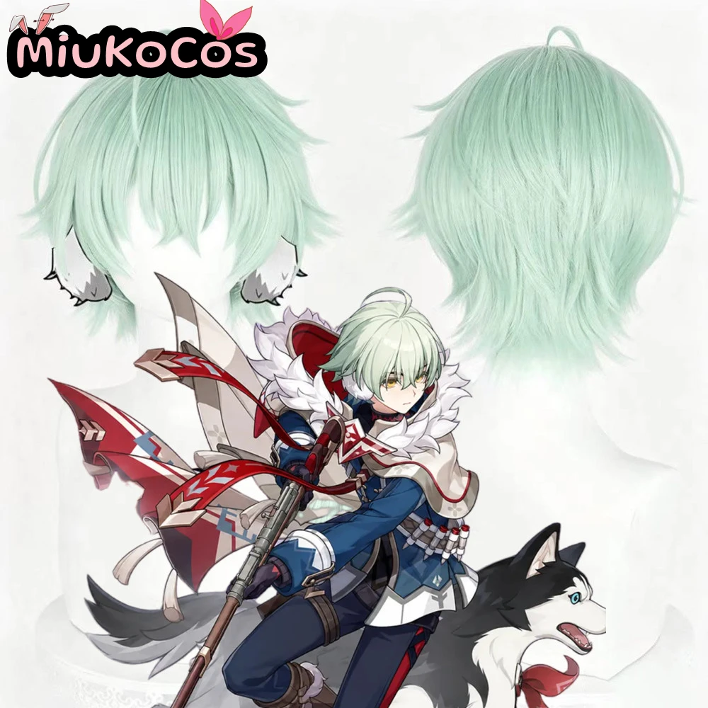 IN STOCK Alyosha Cosplay Wig MiukoCosplay Game Genshin Impact Cosplay
