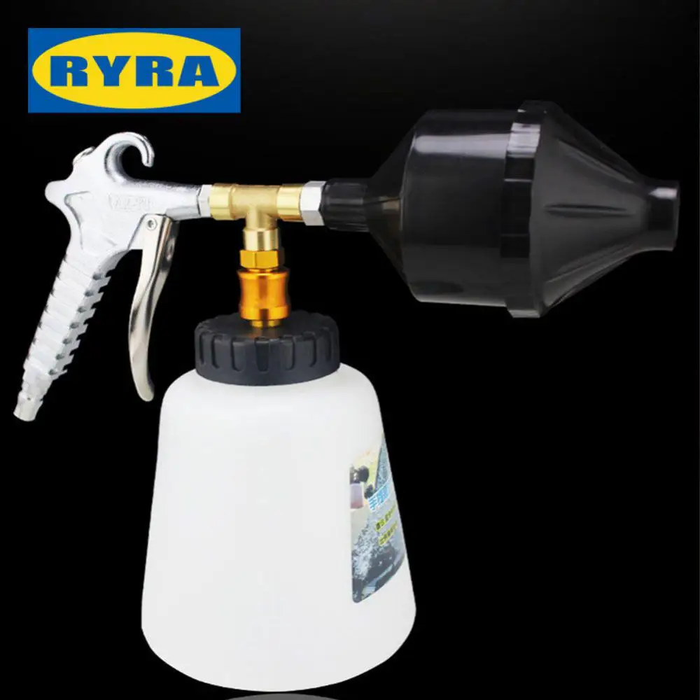 

Foam Gun Pneumatic High Pressure Alloy Spray Can Car Wash Tool Car Washing Machine Water Gun Portable Car Tornado Cleaning Gun