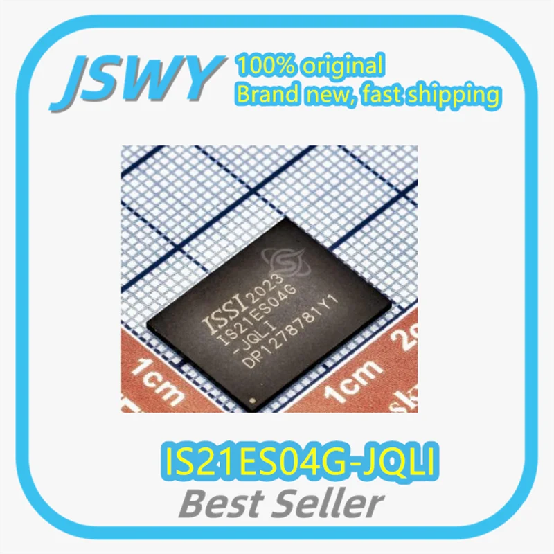 

(1/5 pcs) IS21ES04G-JQLI IS21ES04 FBGA-100 Memory Chip Brand New Authentic Large Stock Electronics