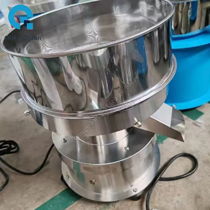 

Vibration Screen Small Screening Machine Spray Powder Screen Traditional Chinese Medicine Flour Screen Electric Vibration Screen