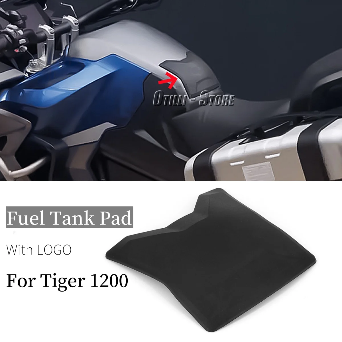 

Новая накладка на топливный бак мотоцикла с логотипом, наклейка на бак для TIGER 1200 GT Tiger 1200 GT Pro/Rally Pro/GT Explorer/Rally Explorer