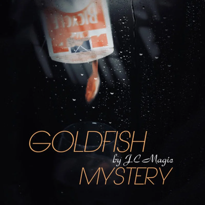 

Goldfish Mystery By J.C Magic Stage Magic Tricks Card Magic Props Close Up Illusions A Living Thing Appears Gimmick Funny Bar