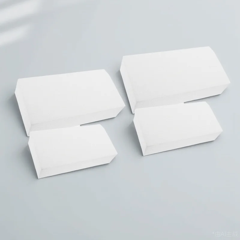 

4Pcs Foam Blocks White Square DIY Craft Foam Bricks for Painting Sculpting Floral Arrangements Wedding Party Supplies Handmade