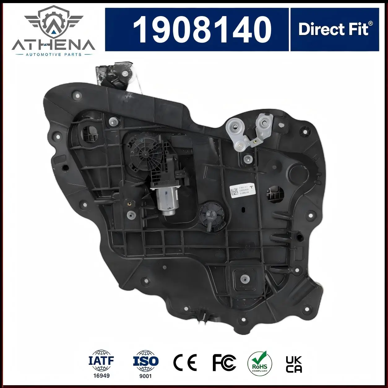 1908142-00-B 1908140-00-B Rear Left Door Window Regulator Module With Motor For Tesla Model 3 Highland 2024-2026