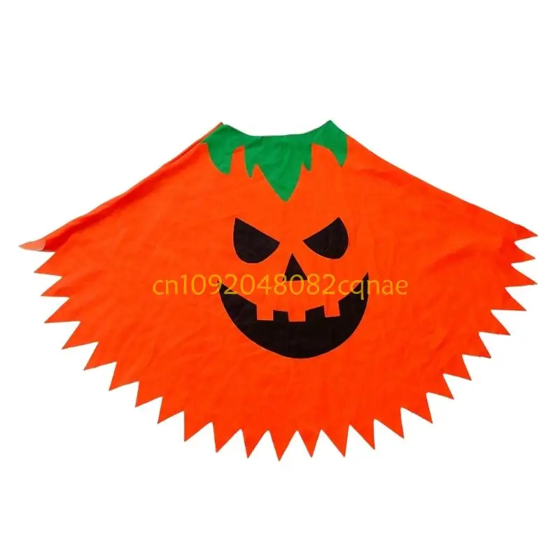 Printed Halloween Costume Poncho Hooded Capes Cloak for Kids and Adults, Printed Two-Sided Polyester Costume Wrap for Party Wear