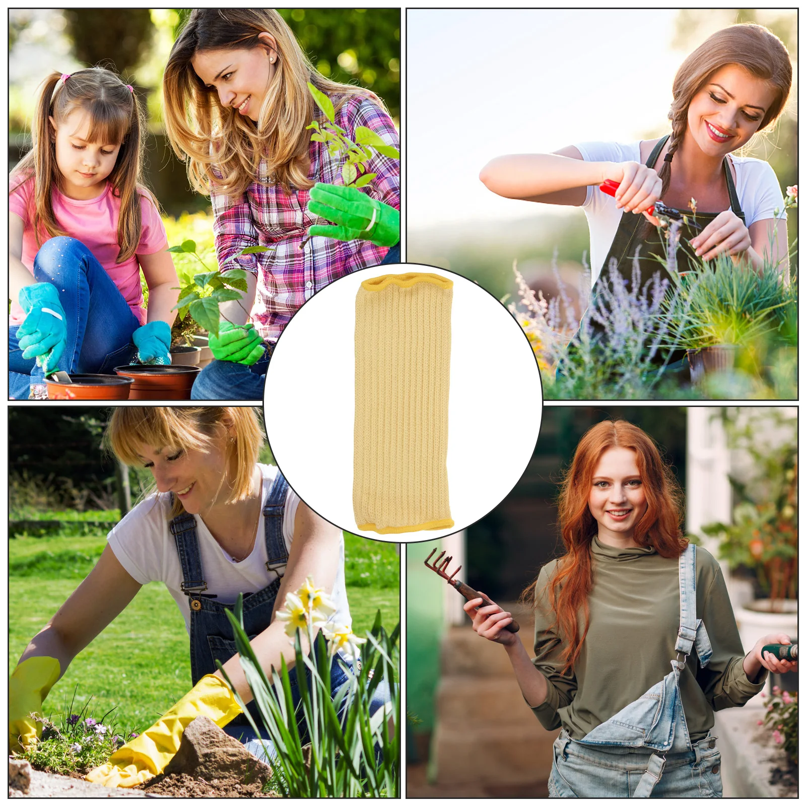 

Aramid pc Braces Sleeves Wraps Gardening Men Protective Sleeves Cut Resistant Arm Cut Resistant Arm Strap
