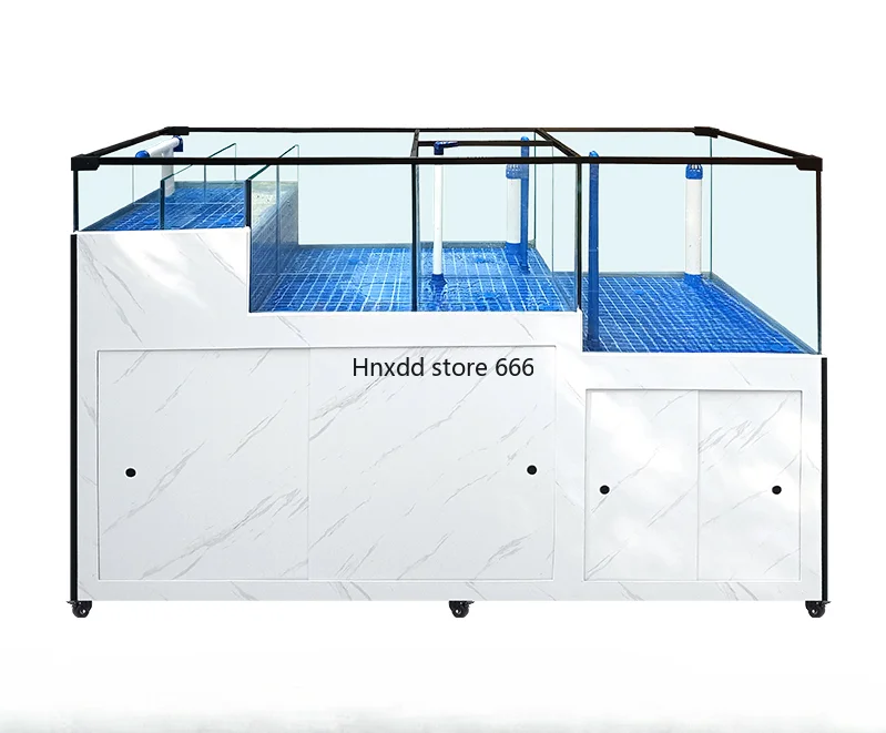 Seafood Fish Tank Special Mobile Seafood Pool Refrigeration Integrated Supermarket Fish Pond Shellfish Crab Tank