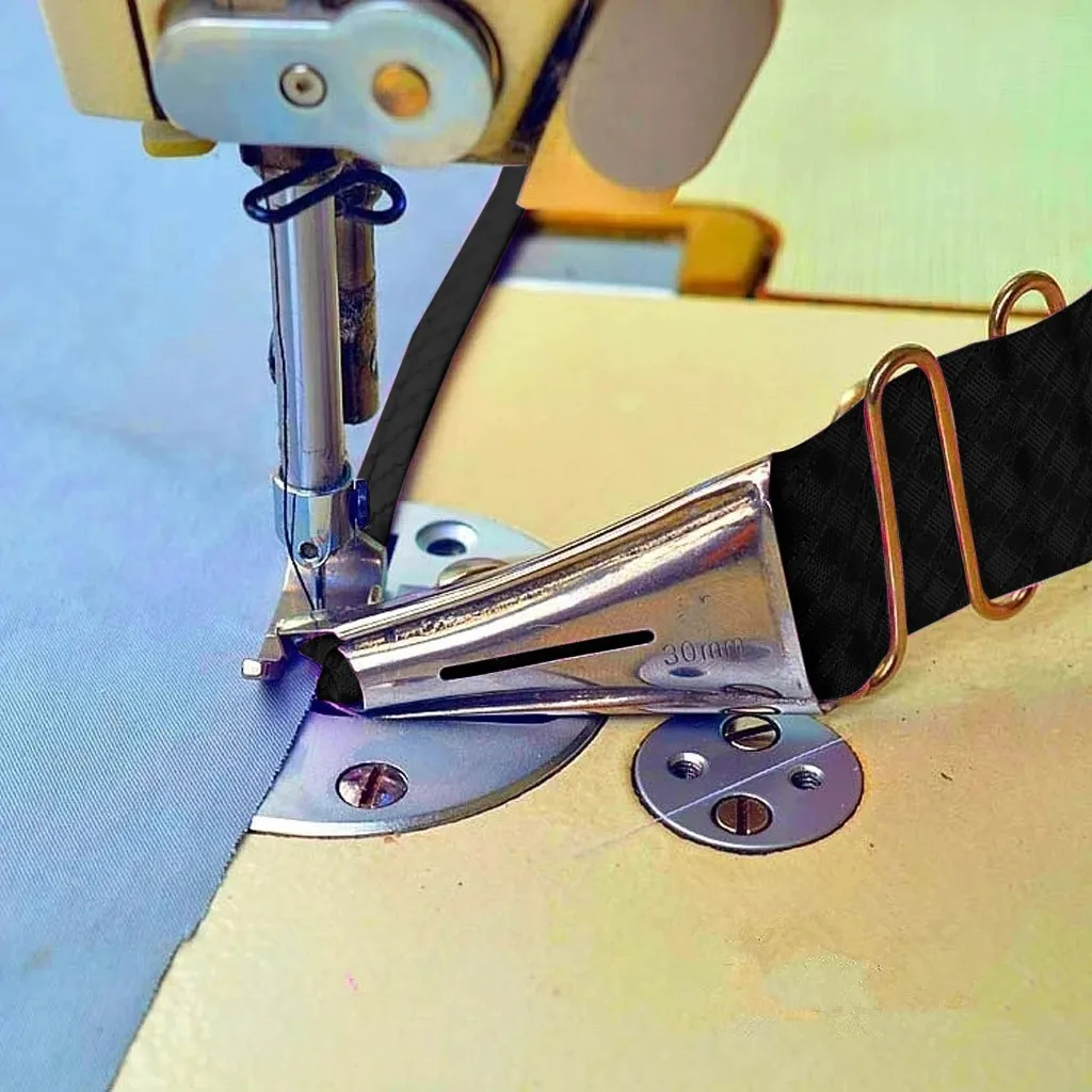 5 Sizes Overlock Binding Of Curve Edge Folder Bias Binder Foot Sew Feet Machine Cosas Para El Hogar