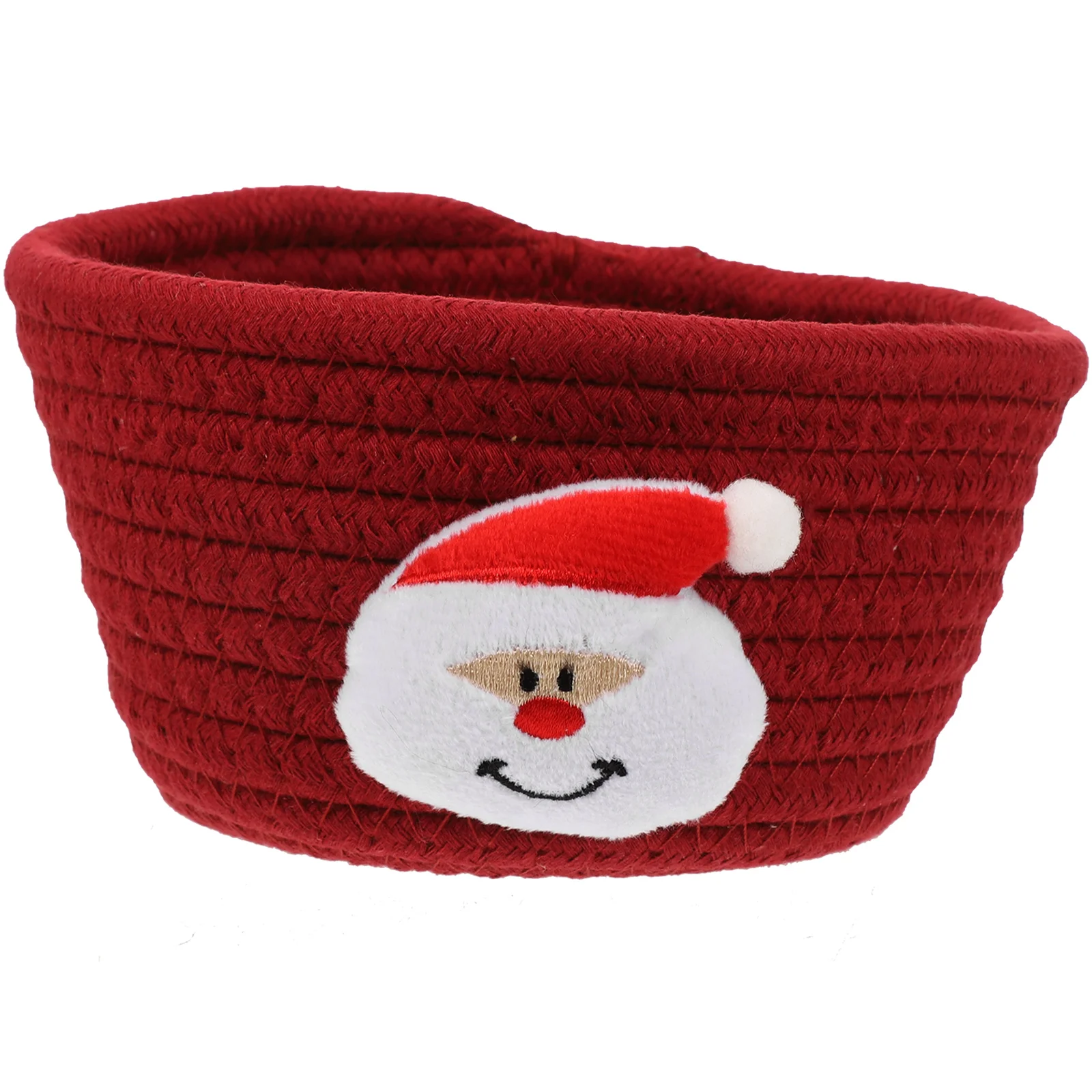 

to Weave Storage Box Gift Baskets Christmas Woven Cotton Thread for Gifts Empty