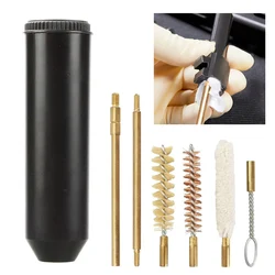 7pcs Professional Gun Cleaning Kit Hand Gun Rod Brush Hunting Gun Bore Gleaning Tools Multipurpose 9mm Pocket Size Pistol