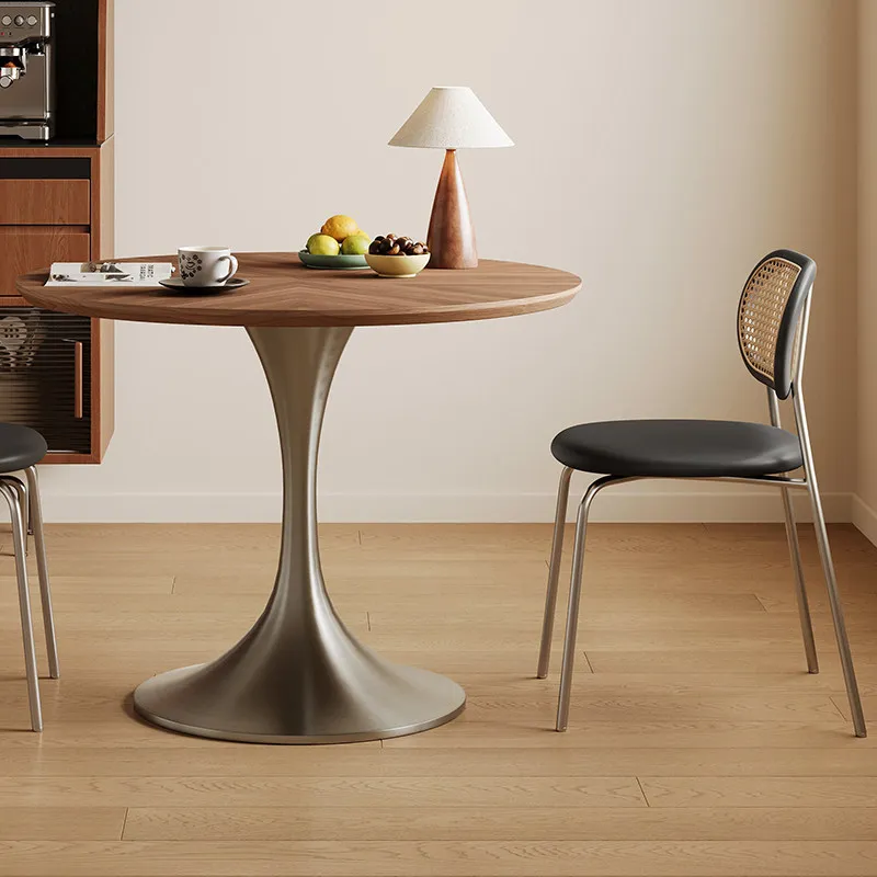 New home small apartment dining room dining table living room designer meeting table desk studio desk