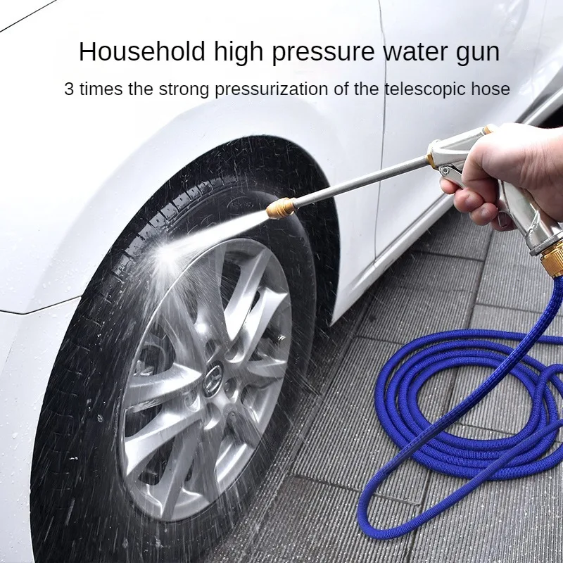 

Car High-Pressure Wash Water Gun Portable Washer Adjustable Patterns Car Wash Machine Garden Watering Hose Sprinkler accessorie