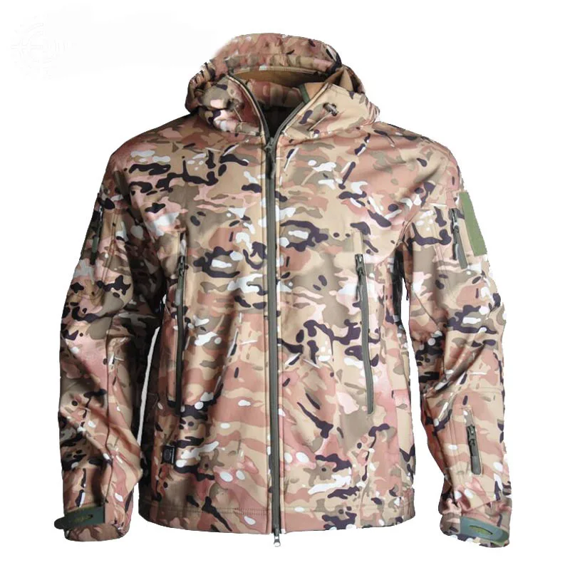 Tactical Military Shooting Jacket Men Winter Coat Outdoor Hunting Clothes Men's Windproof Camping Hiking Waterproof Jackets