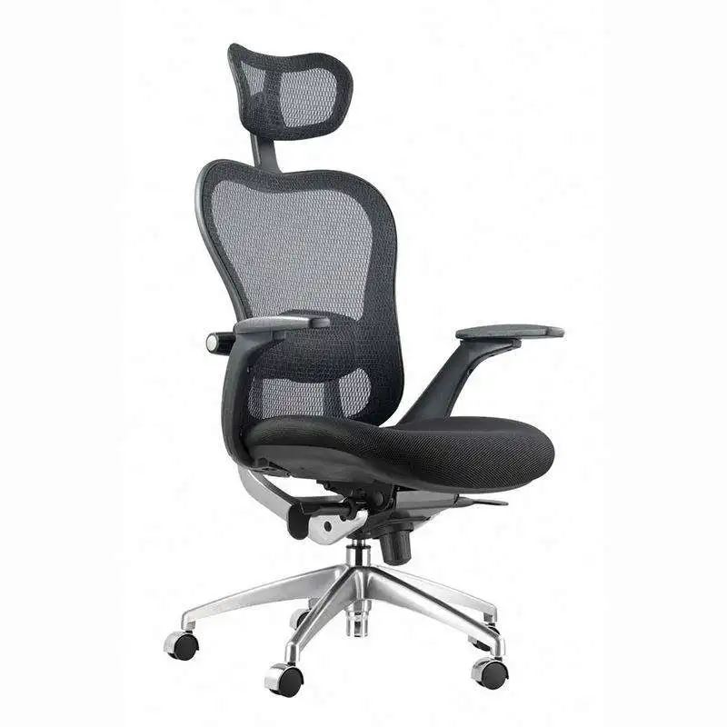 

Comfortable High-Back Executive High Quality Ergonomic Office Chair Mesh Design Traditional Style for Computer Use